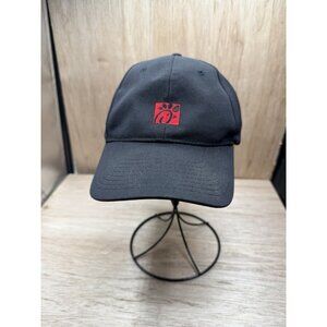Chic Fil A Employee Team Style Member Hat Cap Polyester Black Strapback Unisex